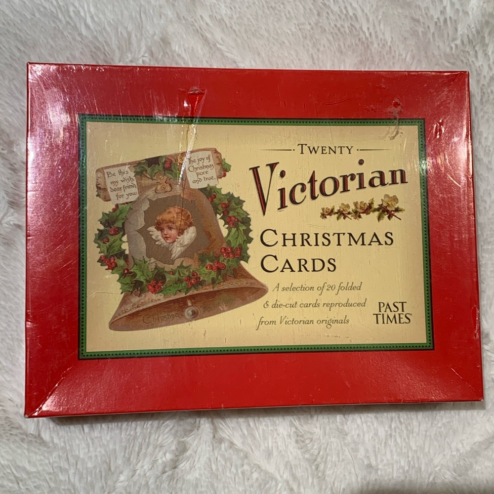 Unopened “Past Times” Victorian Christmas Cards